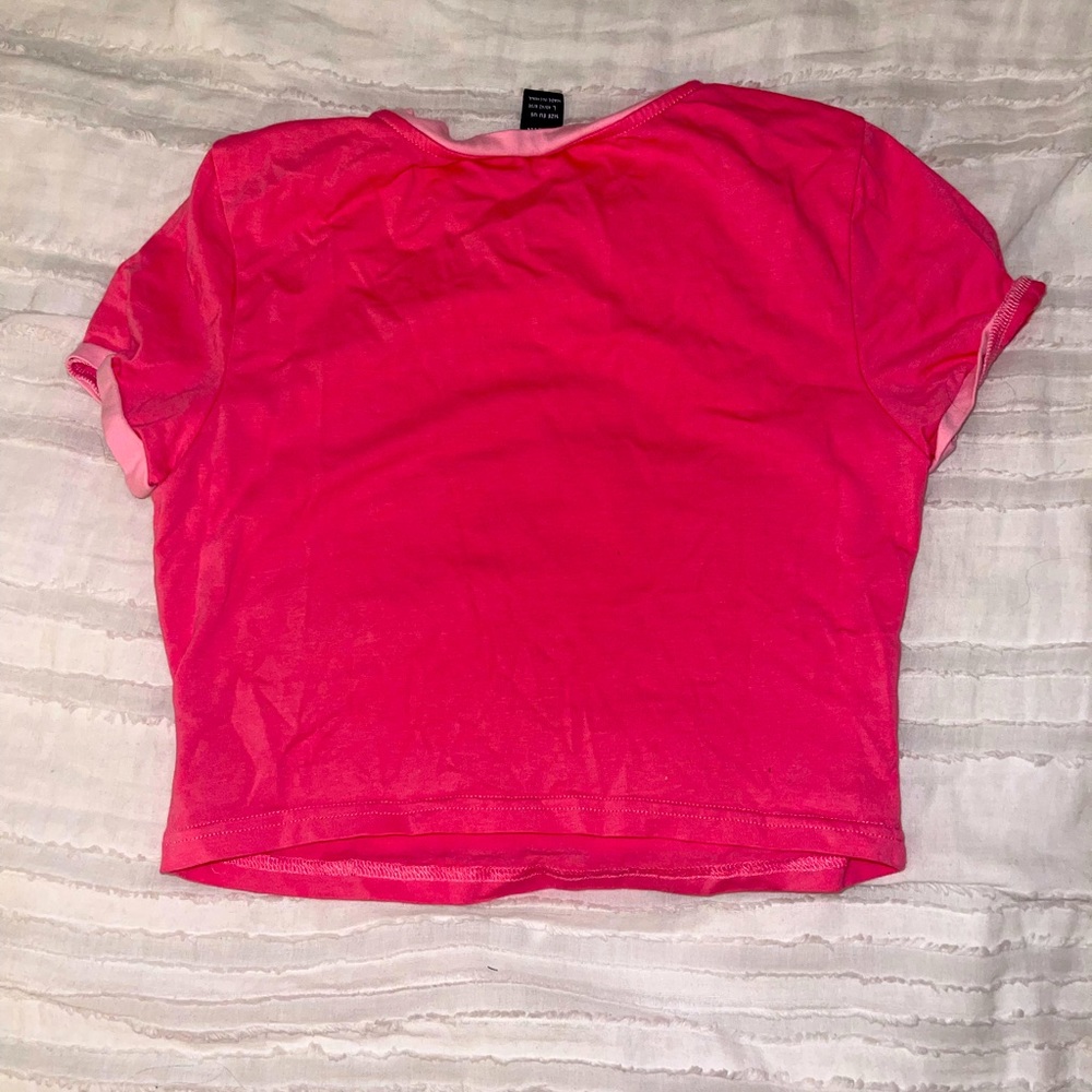 Indie pink t shirt